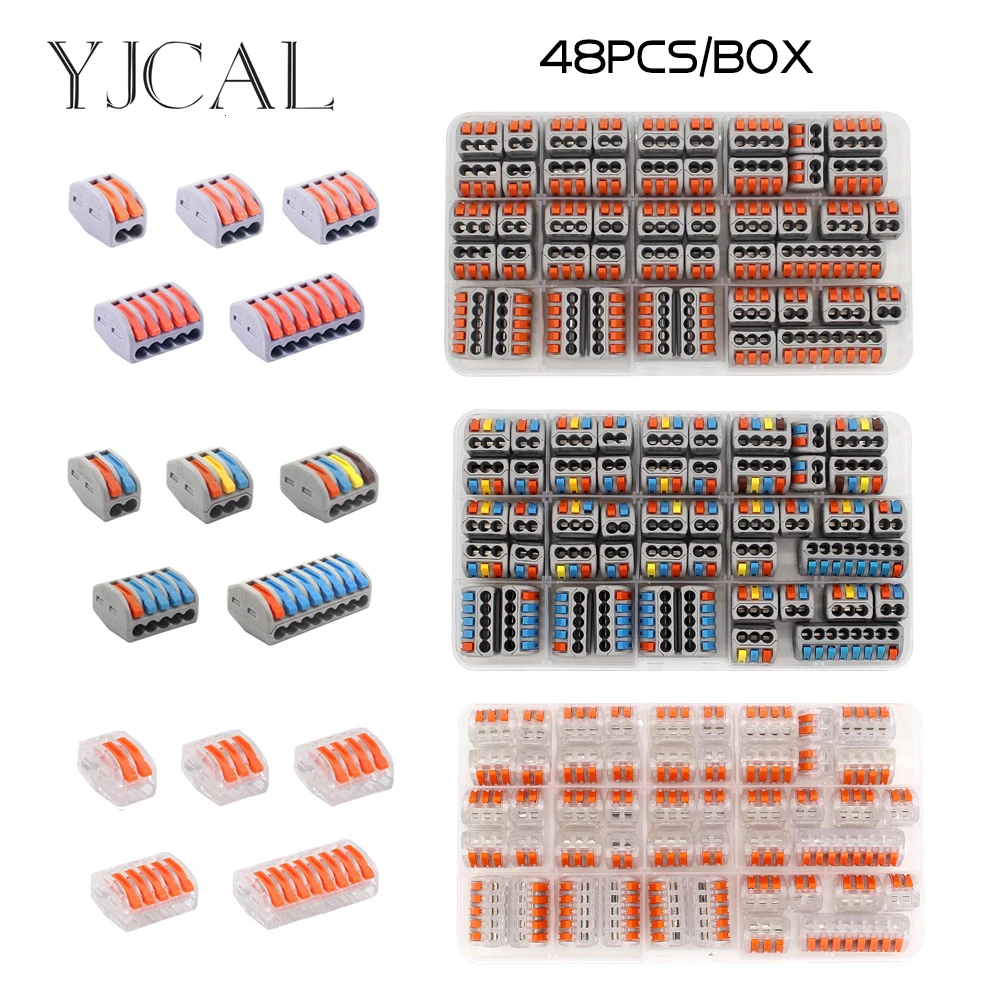 30/48 Uds conector de cableado - Push Fit Connector reseña y precio